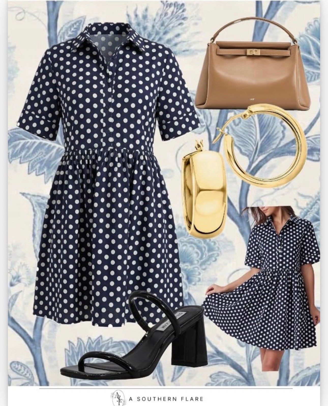 Elevate your style with these chic polka dot dresses and trendy accessories. Perfect for a casual yet chic look. #PolkaDotDress #FashionAccessories

#LTKmomlife #LTKWorkwear