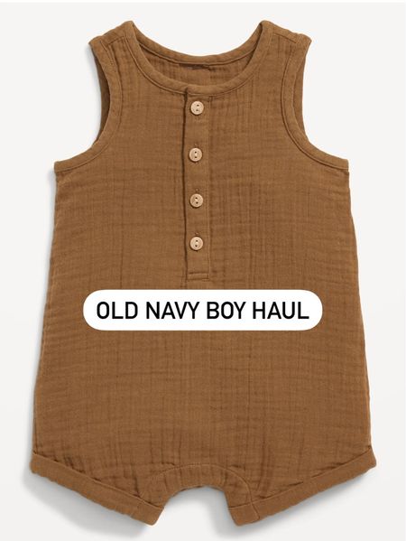 Old Navy Boy haul. Neutral boy clothes  

#LTKbaby #LTKkids #LTKunder50