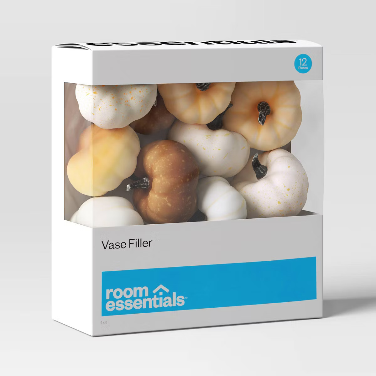 Neutral Mix Pumpkin Decorative Filler Orange - Room Essentials™ | Target