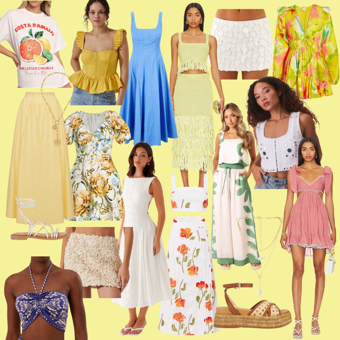 Spring Break Inspo! These are great for a beach week, focusing on warm colors like yellow and orange! Happy Shopping! 

 #LTKSeasonal