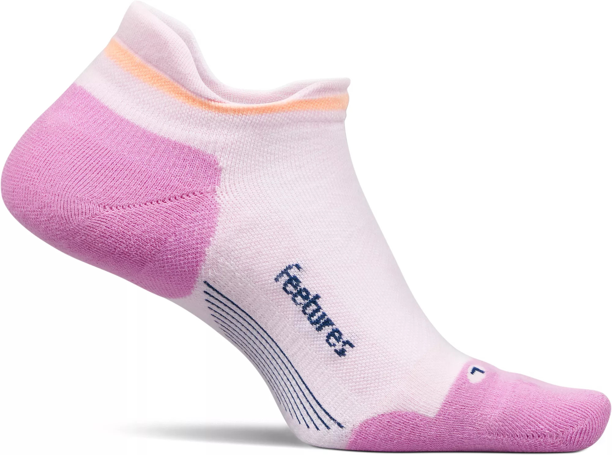 Feetures Elite Max Cushion No Show Tab, Men's, Medium, Blitz Hot Pink | DICK'S Sporting Goods