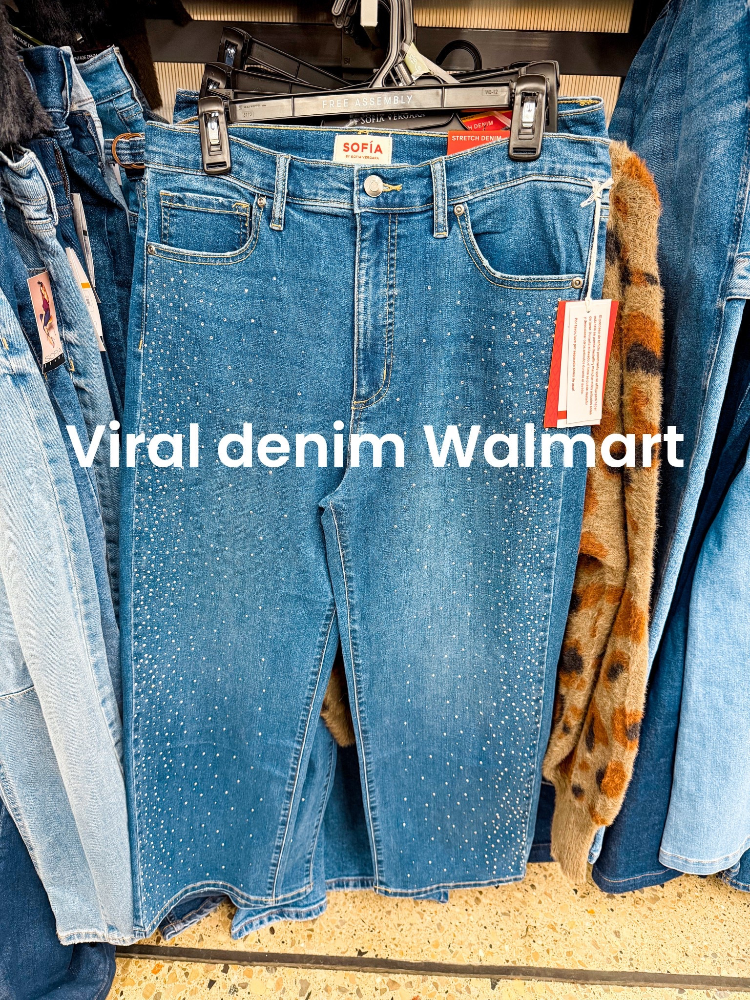 These denim jeans are going viral! Walmart! 

#LTKStyleTip #LTKFindsUnder100 #LTKFindsUnder50