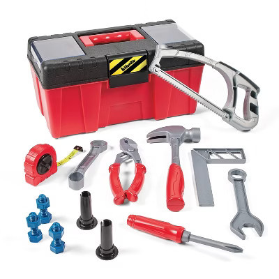 Kidoozie My First Toolbox - Build, Imagine & Learn with 19 Tools - The Perfect Pretend Play Set for Ages 3+ | Target