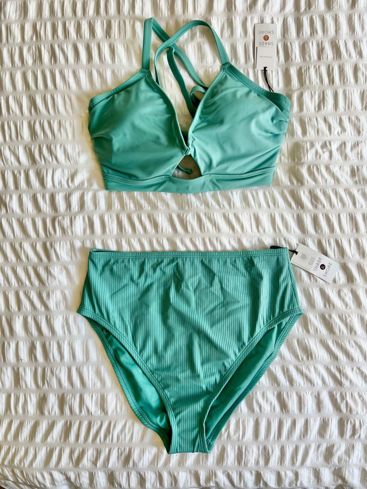 Target BOGO 50% off swim for women, kids + toddlers 🙌🏼

If you haven’t tried the Shade & Shore line yet… this is your sign. My  top comes in actual bra sizes (yes 🙏🏼) and it is SO good for a bigger bust. Pair it with high-rise bottoms and you’ve got a mom-friendly suit that still feels cute and put together 🔥

Also loving their swim romper — perfect for chasing kids at the pool without worrying about anything shifting around.

Tons of adorable options for the kids, cute cover-ups, and Easter break / spring break ready styles already out. This is one I’d shop early.

#LTKKids #LTKSeasonal #LTKSaleAlert