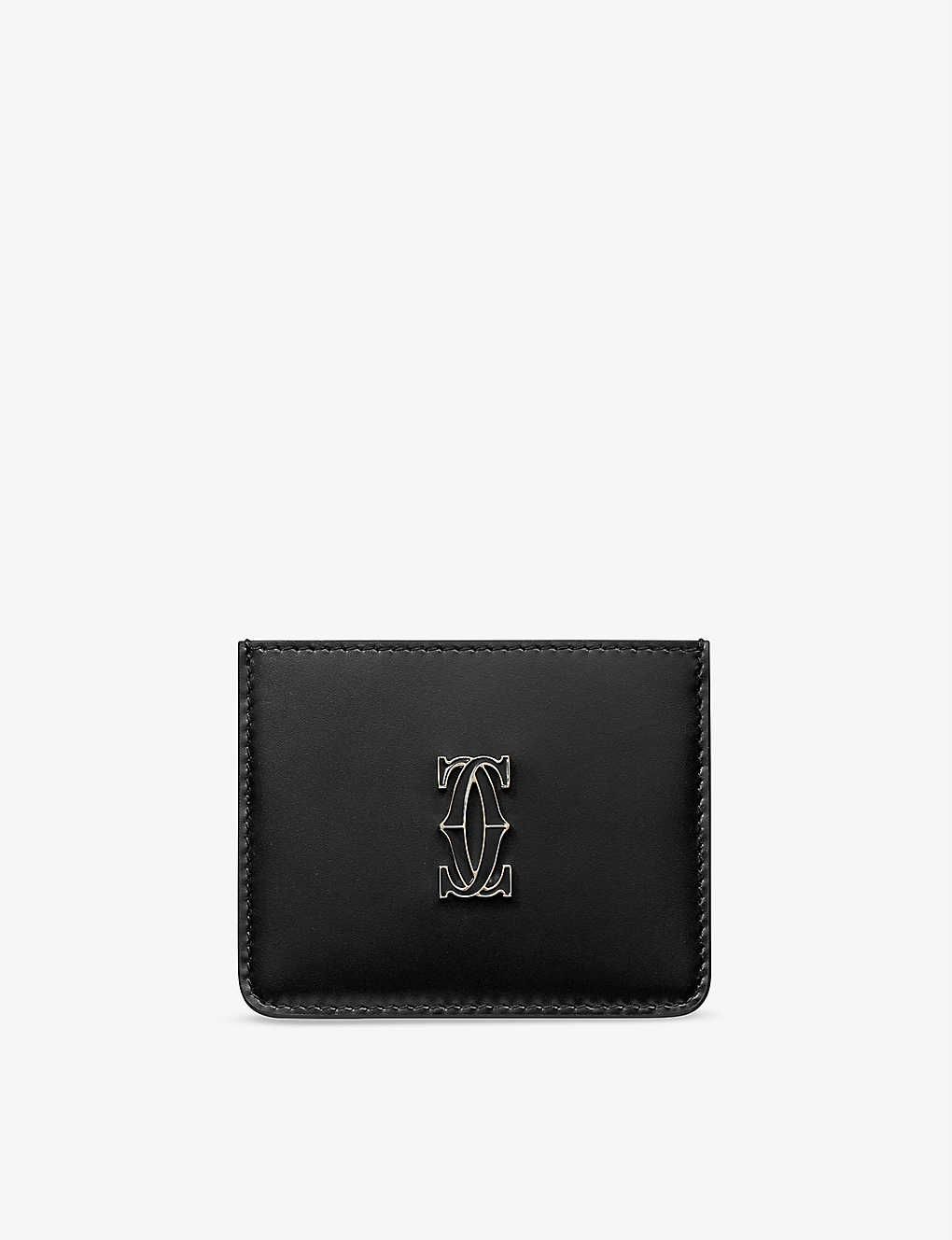 Double C de Cartier leather card holder | Selfridges