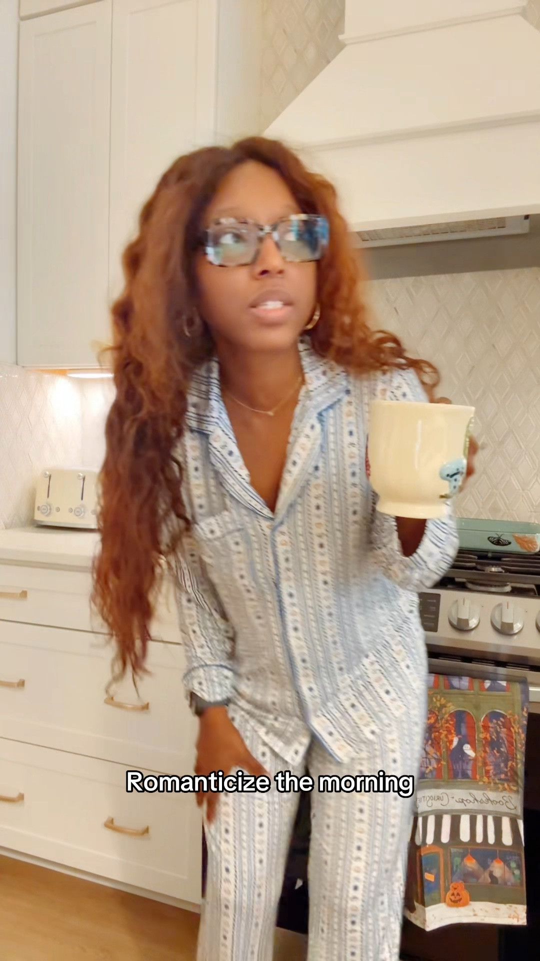 Cozy pajamas and a yummy cup of coffee 🥰✨🤎

#LTKHome #LTKStyleTip #LTKGiftGuide