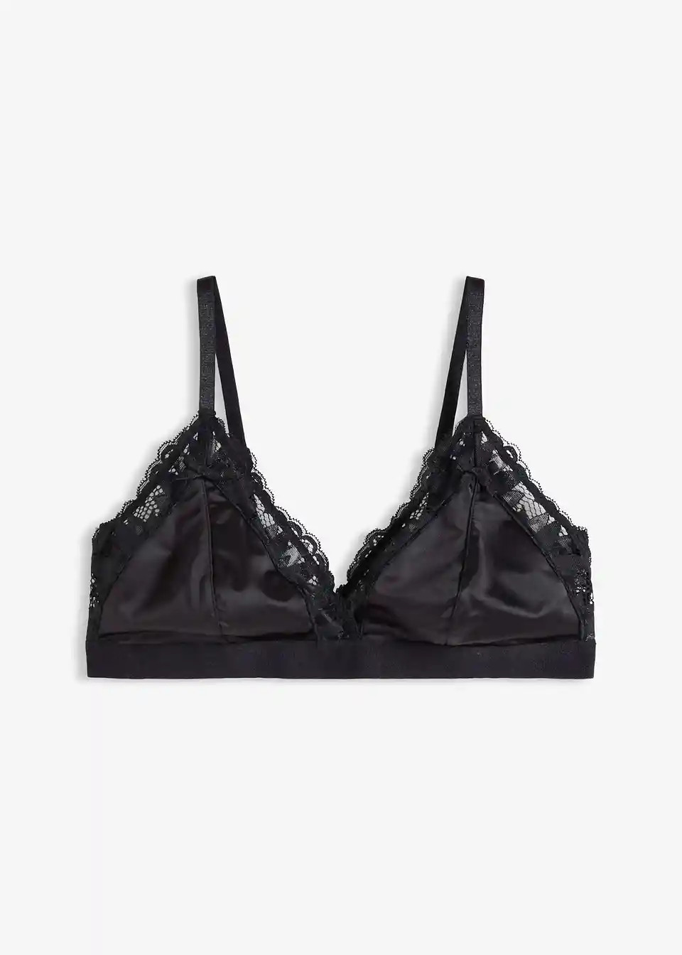Bralette aus glänzendem Material | Bonprix DE