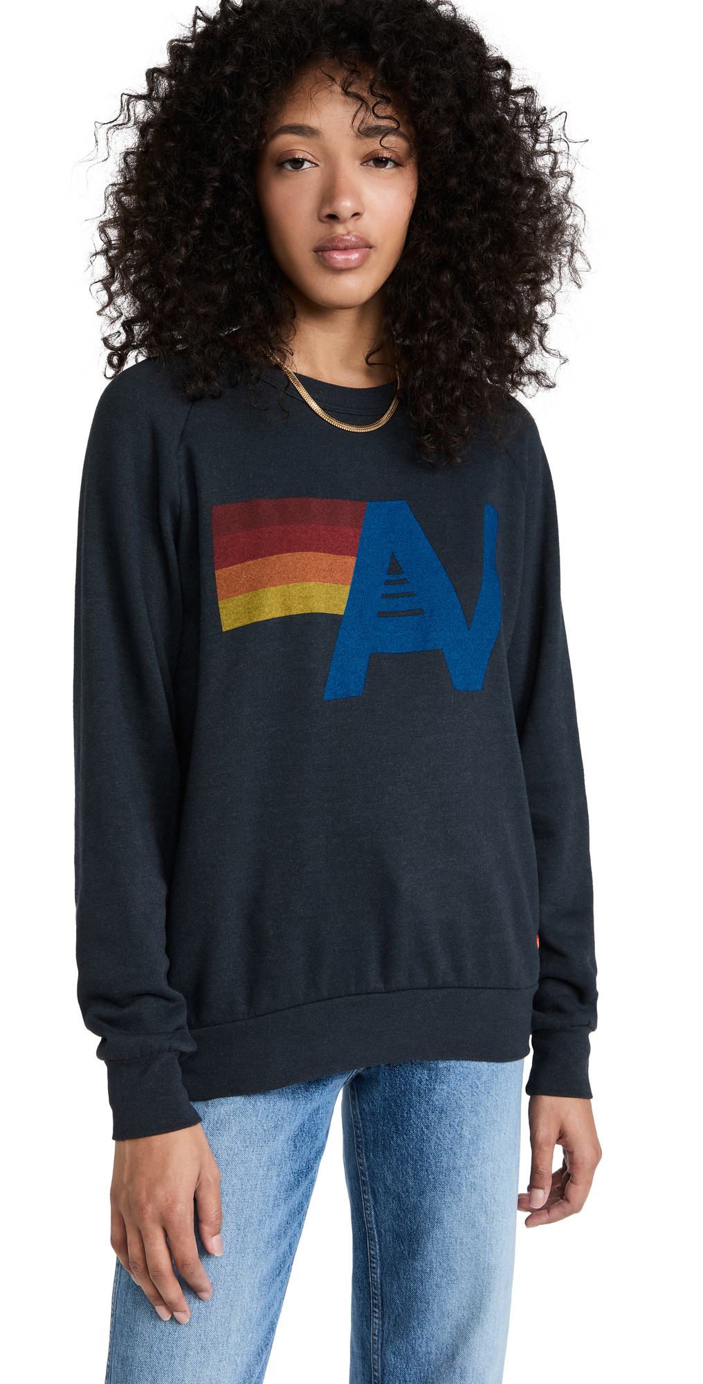 Aviator Nation Logo Crew Sweatshirt | Shopbop | Shopbop