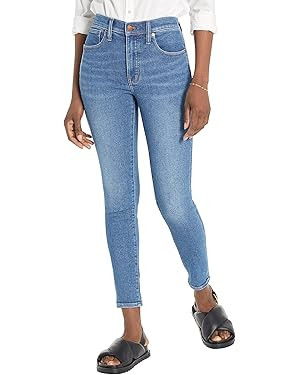 Madewell 10" High-Rise Skinny Jeans in Coronet Wash | Amazon (US)