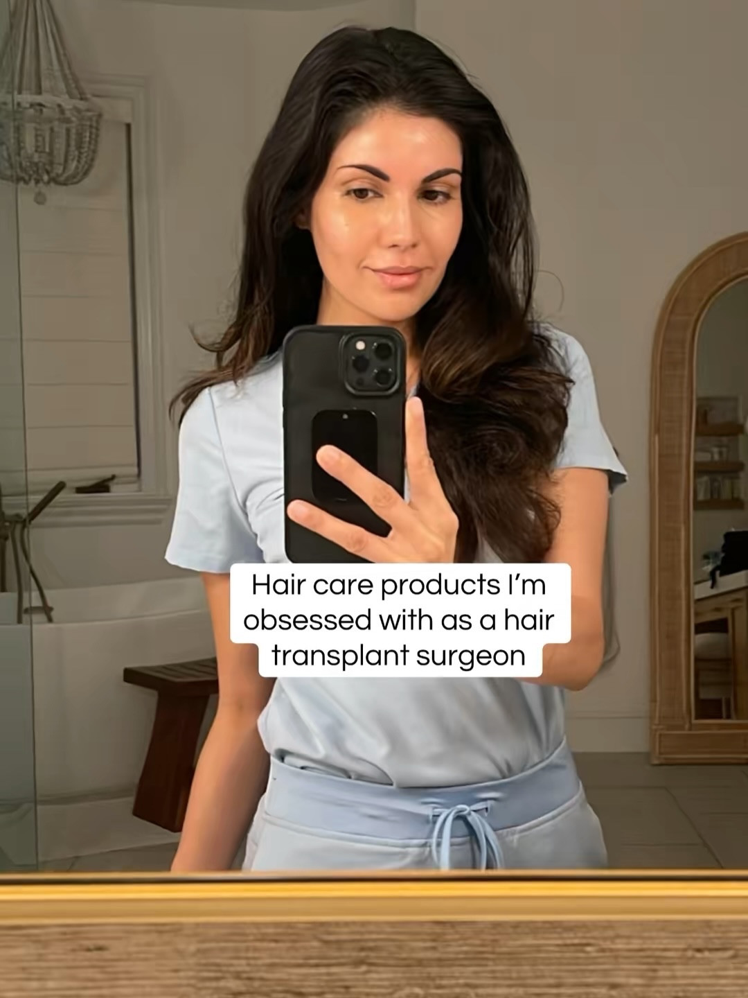 The ultimate hair power players according to a derm and hair transplant surgeon! I get to test the best and these are the crème de la crème. @k18hair @livingproofinc @headandshoulders @dove @oathology @briogeo - will link all in my stories :) #hair #hairgoals #dermatologist
