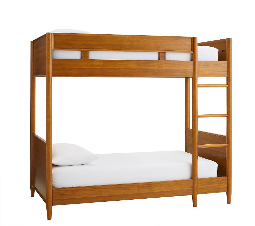 Mid-Century Twin Bunk Bed | West Elm (US)