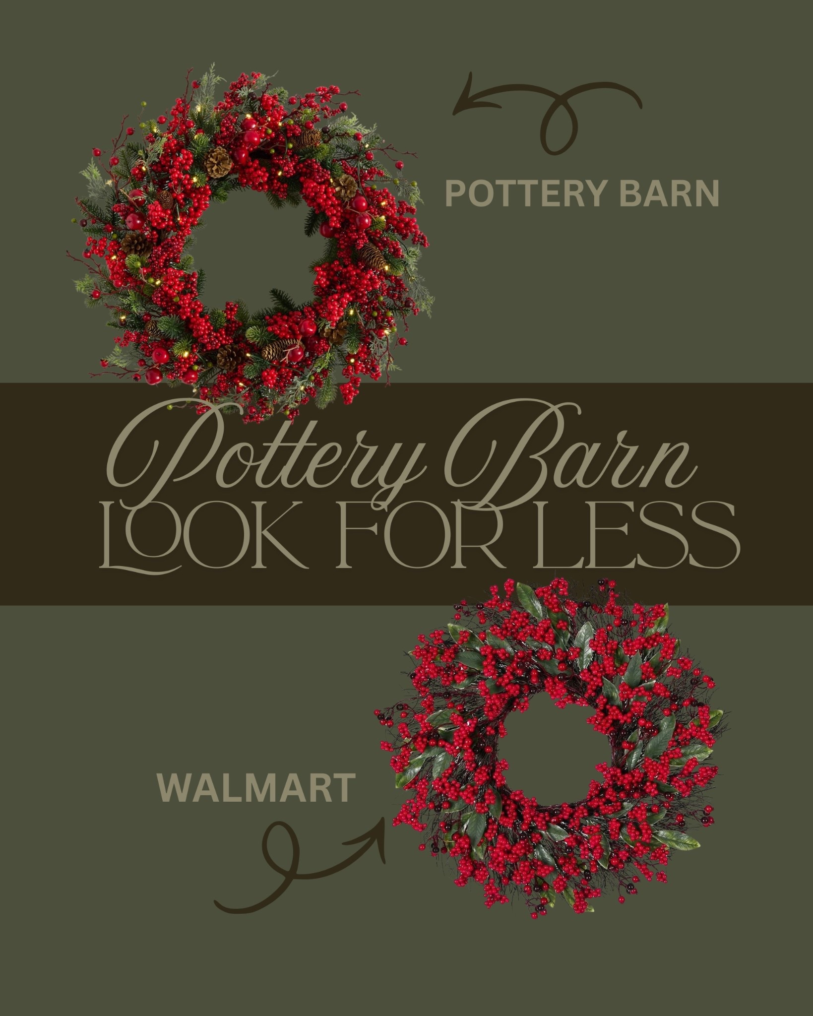 Wreath, Christmas, Christmas decor 

#LTKHome #LTKFindsUnder50 #LTKHoliday