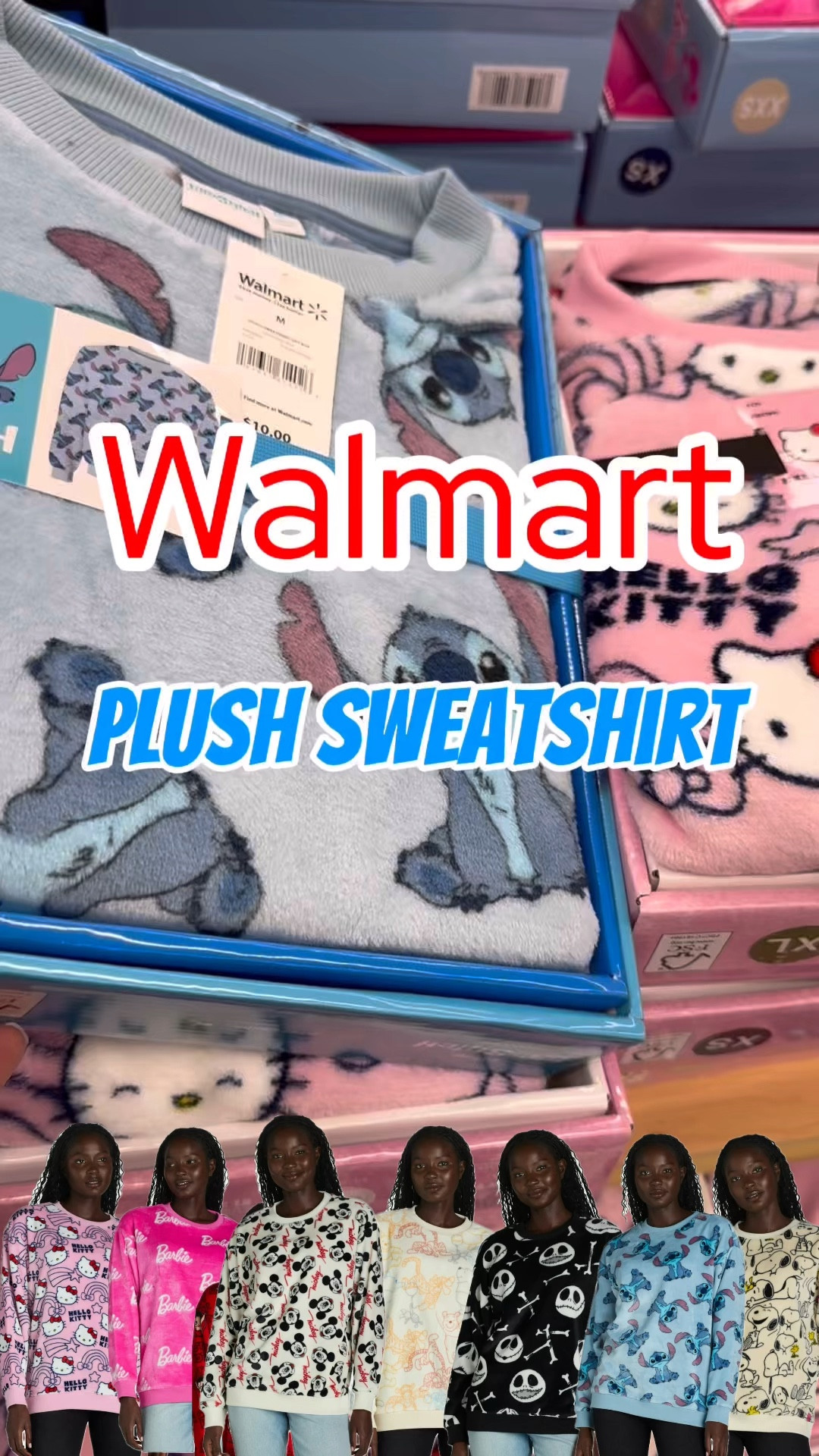 Only $7!!!   Walmart graphic plush sweatshirt in a gift box!!

#LTKGiftGuide #LTKSaleAlert #LTKFindsUnder50