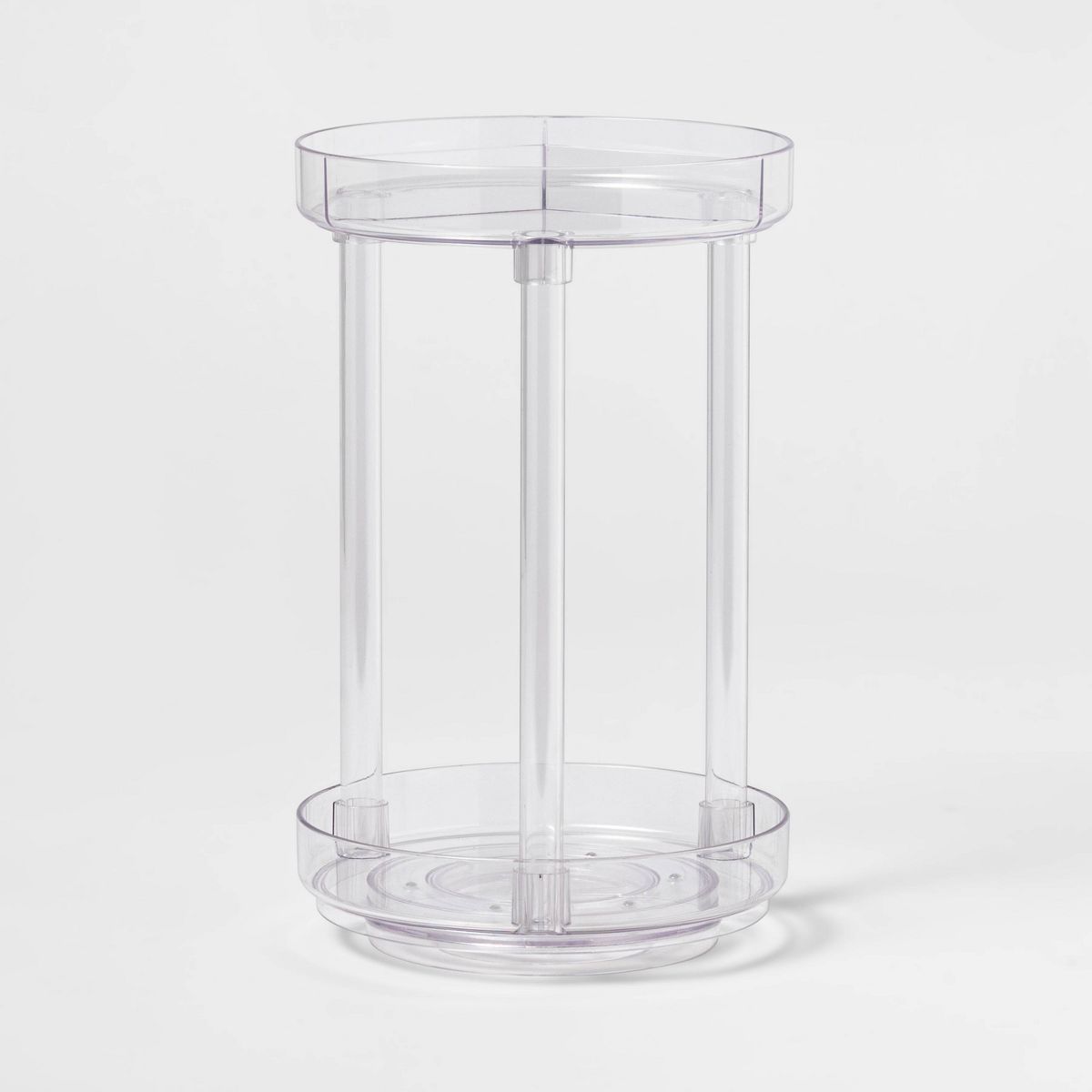 Spinning Turntable Makeup Organizer Clear - Brightroom™ | Target