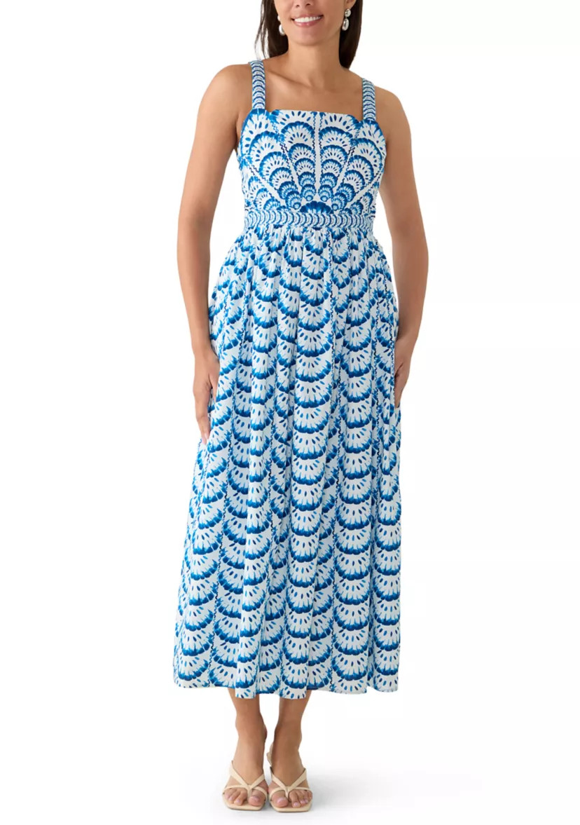 Women's Sleeveless Print Midi Dress | Belk