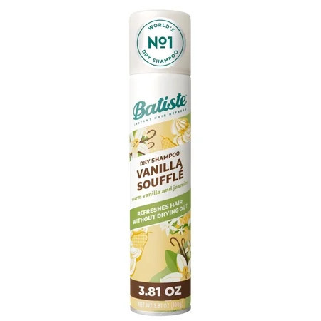 Batiste™ Dry Shampoo Instantly Refresh Hair & Absorb Oil Between Washes Vanilla Souffle 3.81 oz | Walmart (US)