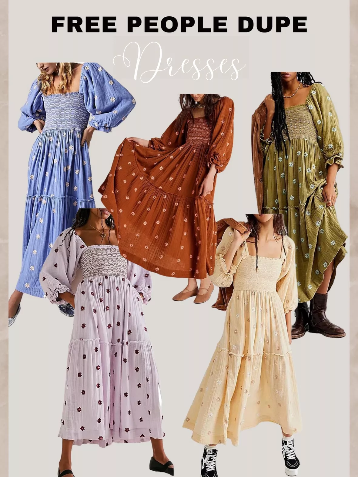 Free People Dress Dupe curated on LTK