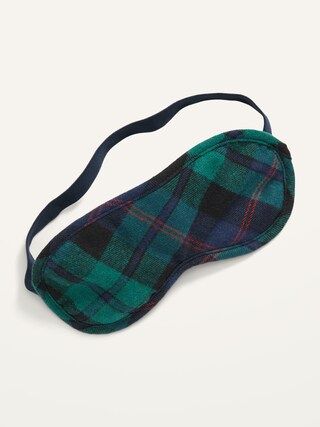 Plaid Flannel Sleep Mask for Adults | Old Navy (US)