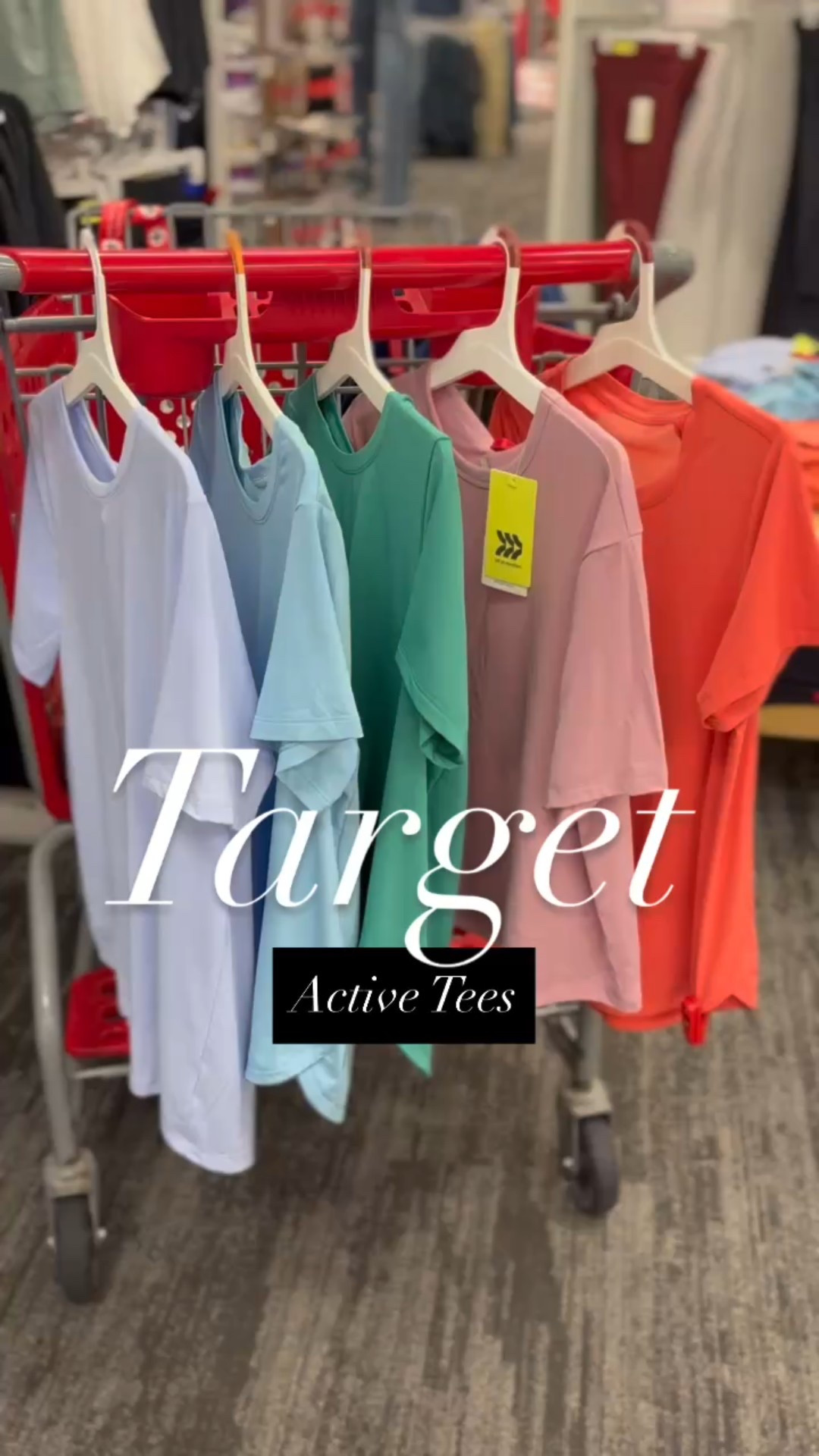 Colorful Active Tees at Target 🎯!

🌷 Coral 
☀️ Periwinkle, Blue, Teal Green, Mauve
🍂 Coral
❄️ Berry, Black (not pictured)