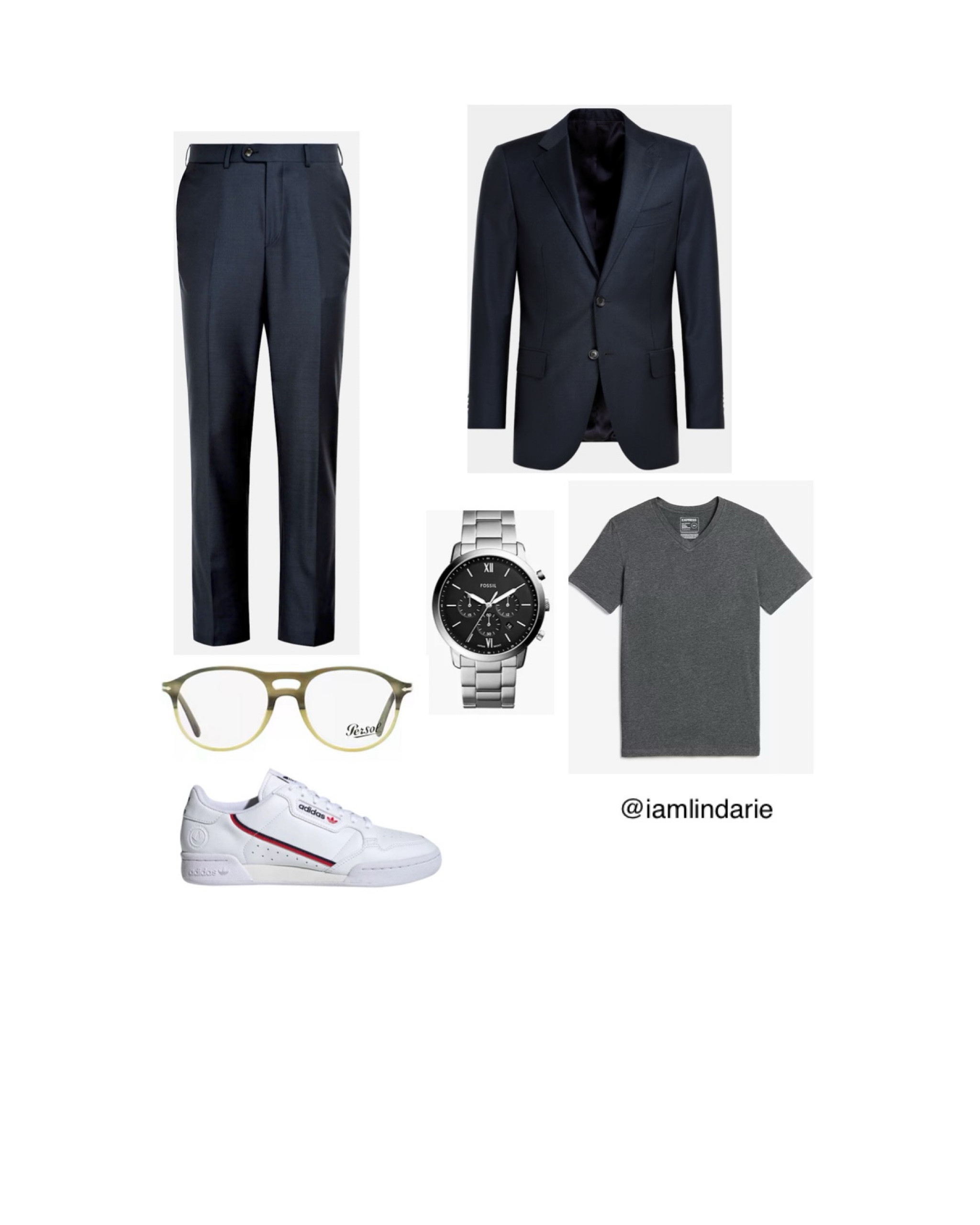 Navy Blue Suiting Option

#LTKMens