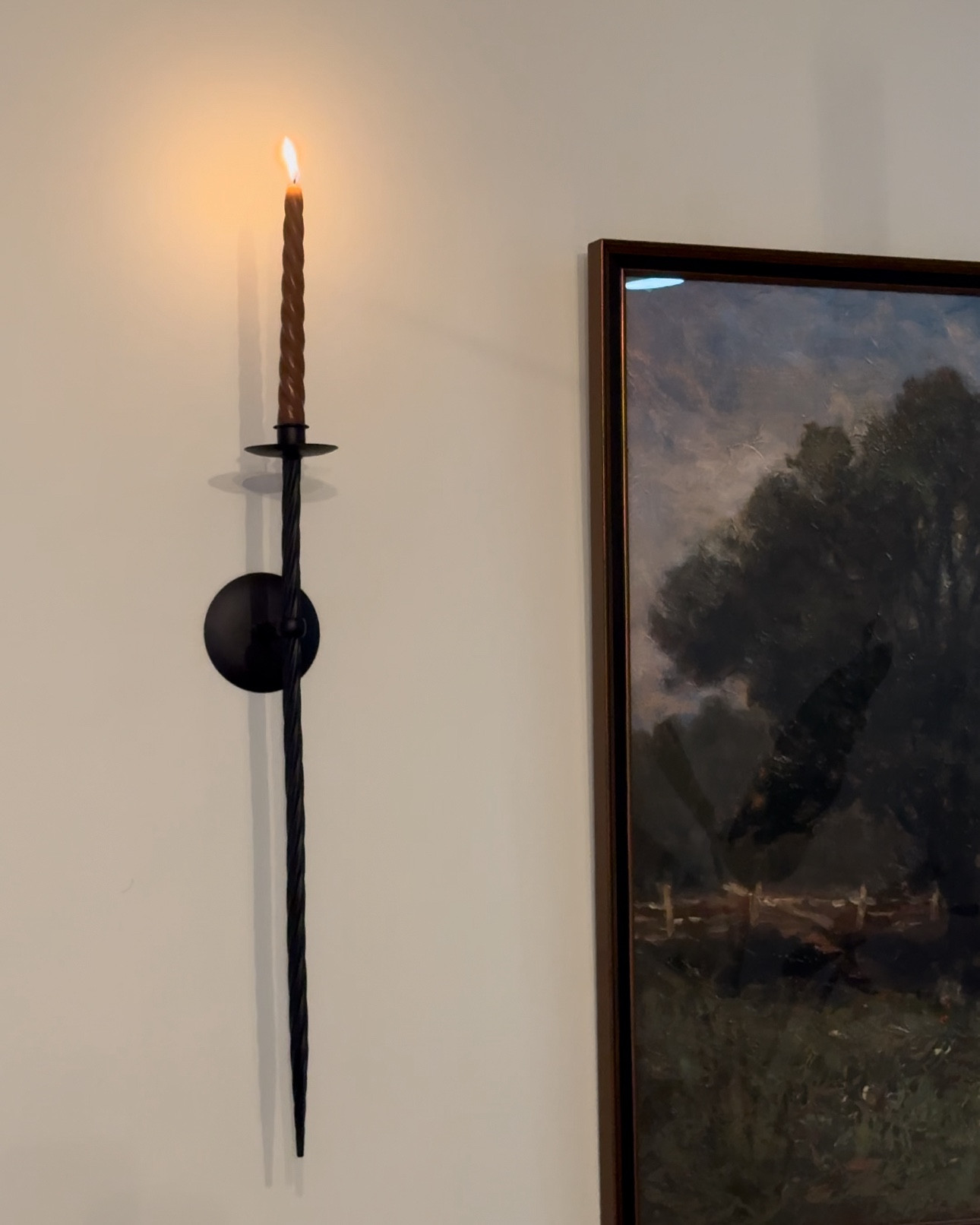 Wall candle sconces in black! 

#LTKHoliday #LTKSeasonal #LTKHome