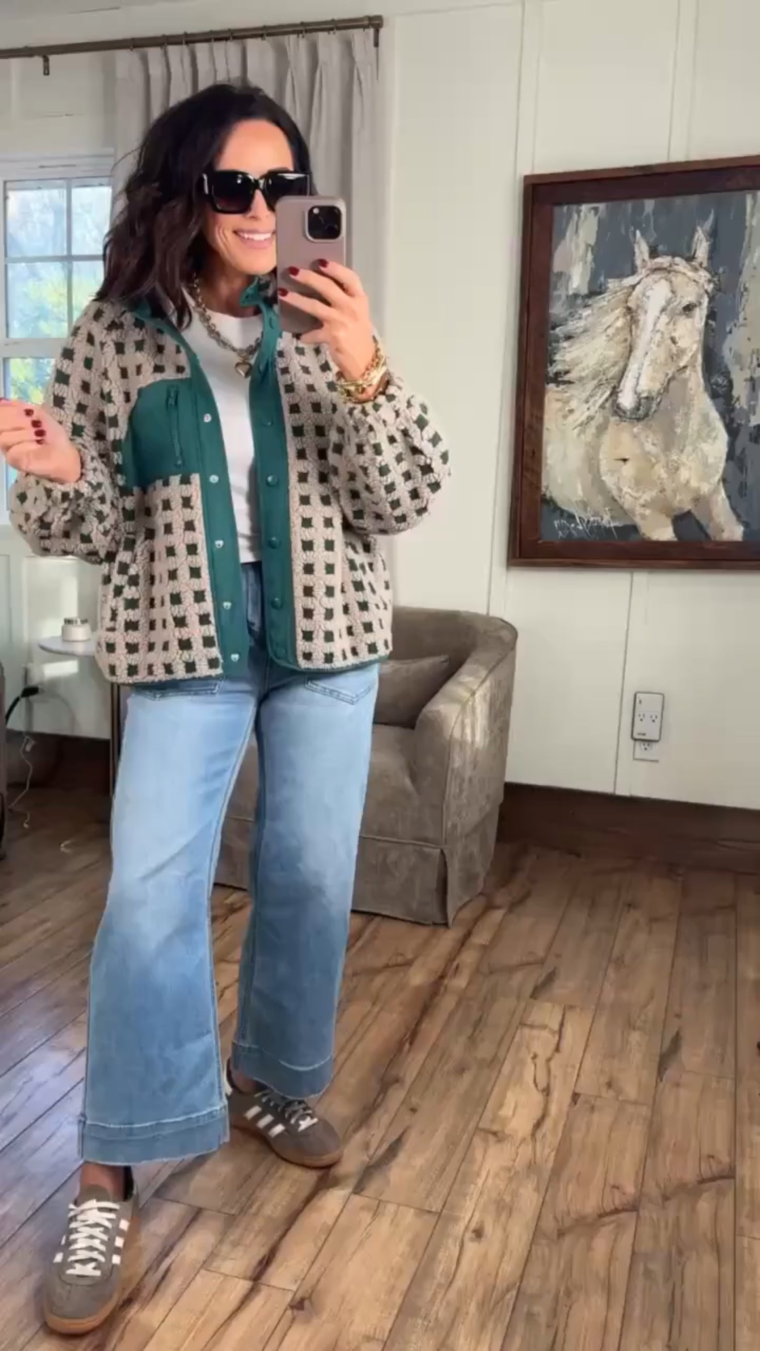 The softest and coziest jacket! Perfect for this winter weather, paired with jeans and sneakers for an everyday outfit. The pattern & fabric are so good y'all, this one is an Amazon must have! 

Amazon finds Amazon must haves fp look for less Mom style soft and cozy affordable women’s fashion cute jacket mom approved elevated basics Amazon fashion pattern jacket jeans cute pants warm outfits winter look jacket outfit inspo casual chic Vintage Pickin 

#LTKootd #LTKmomlife #LTKdayinmylife