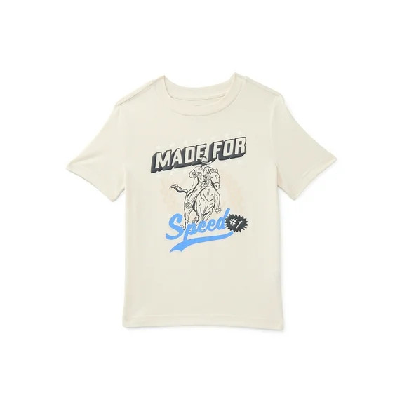Wonder Nation Little Boys Graphic Tee with Short Sleeves, Sizes 4-10 | Walmart (US)