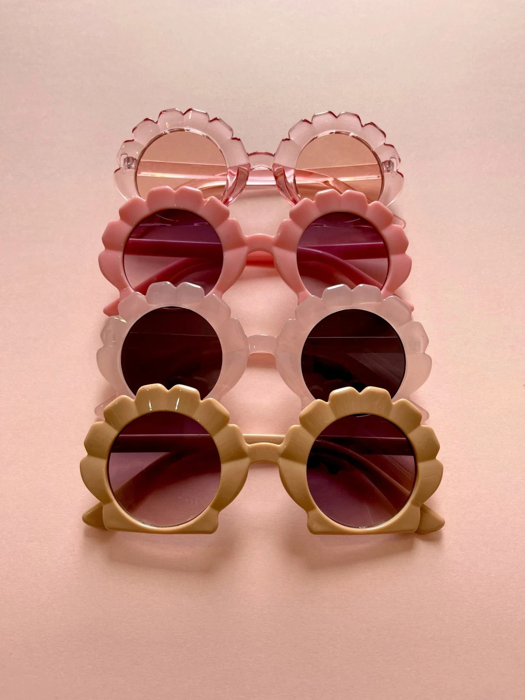 UV400 Girls Kids Shell Sunglasses Sunnies Shades Beach Christmas Stocking Stuffer Shower Gift Gla... | Etsy (US)