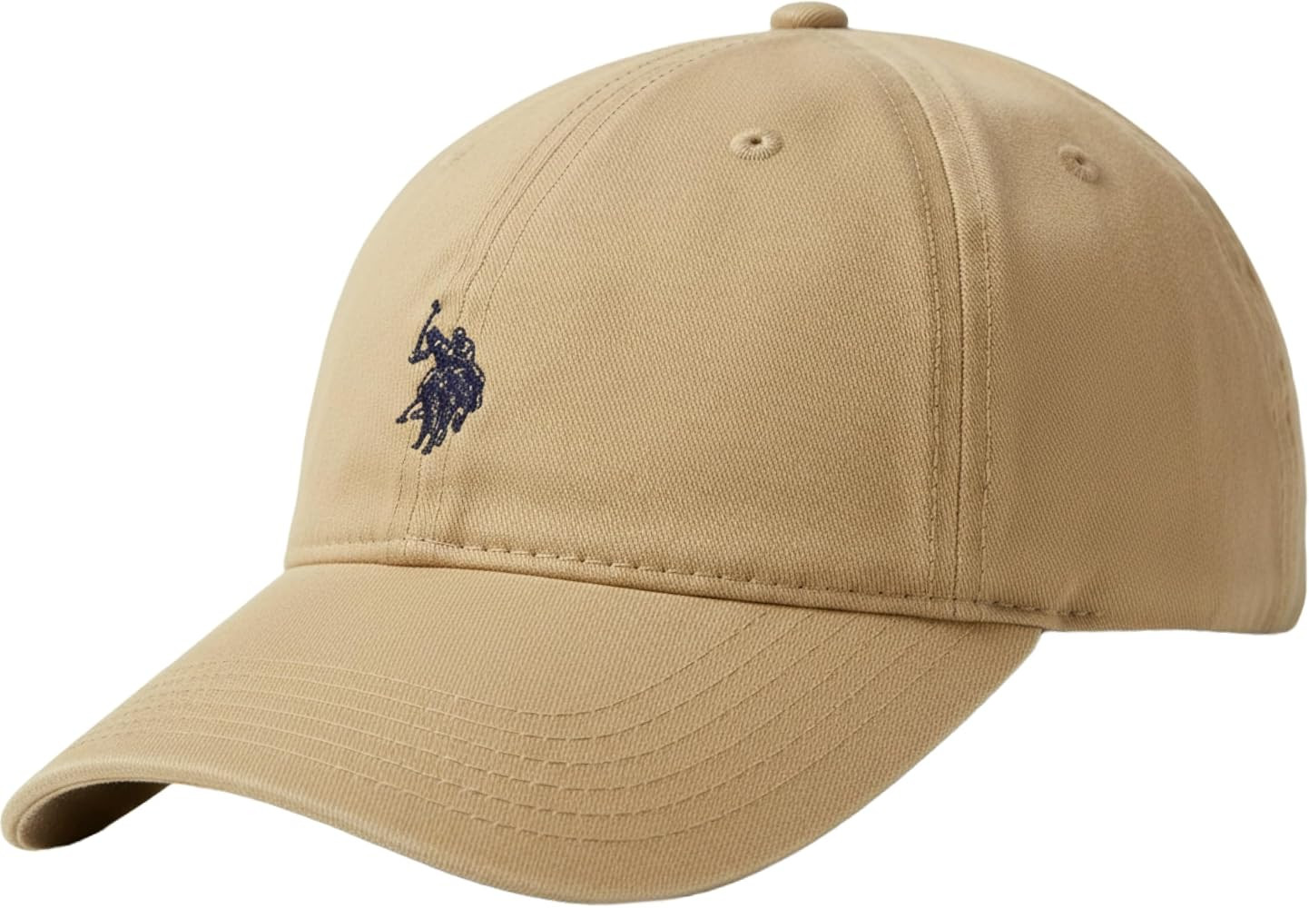 U.S. Polo Assn. Baseball Cap, 100% Cotton Adjustable Dad Hat with Small Pony Logo | Amazon (US)