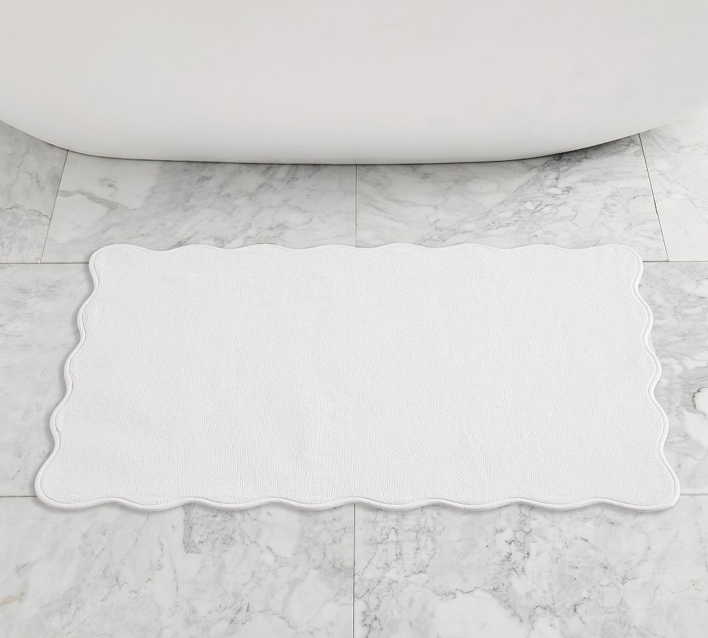 Scallop Bath Mat | Pottery Barn (US)