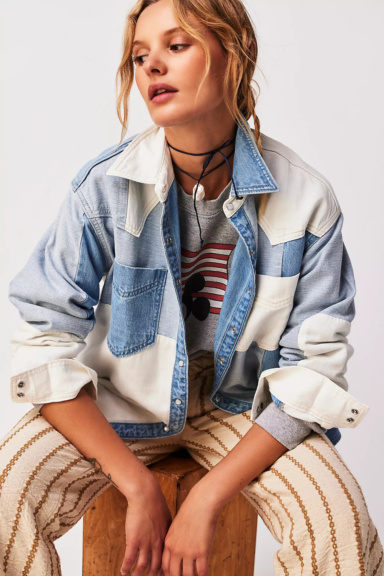 Levi's Donovan Western Shirt | Free People (Global - UK&FR Excluded)