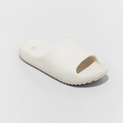 Women's Robbie Slide Sandals - Wild Fable™ Off-White 11 | Target