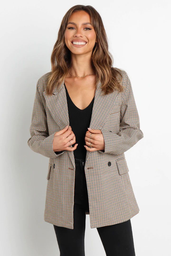 Juliette Blazer - Brown | Petal & Pup (US)