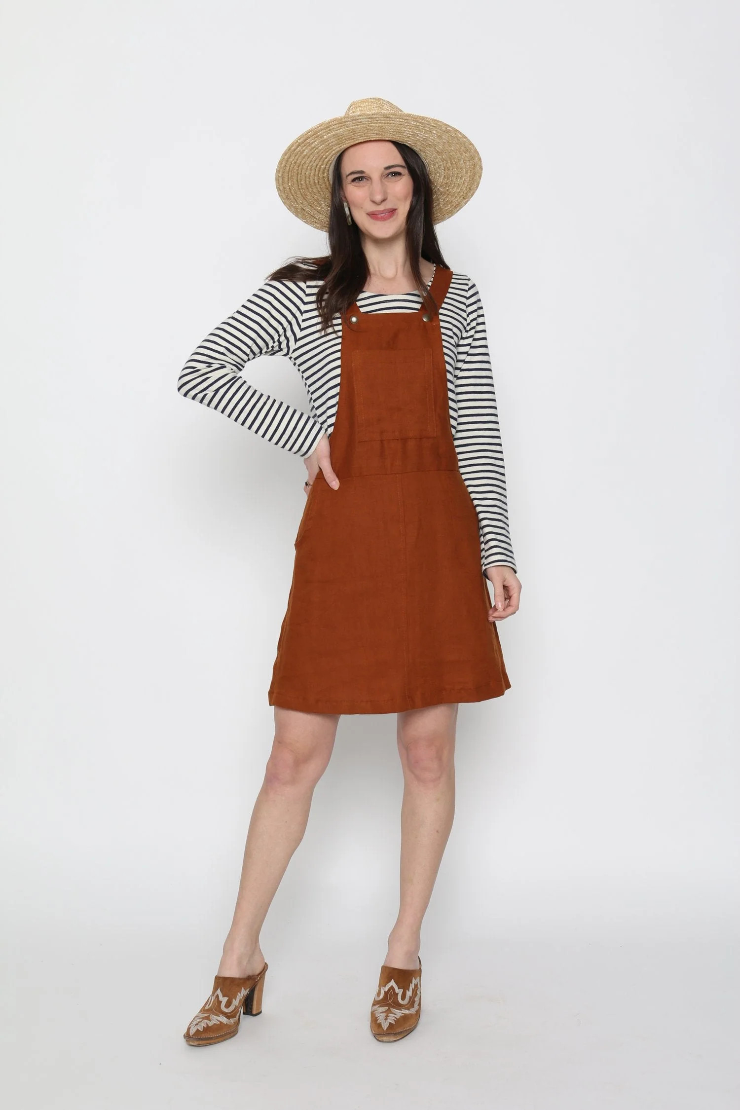 Coco Jumper in Rust | Conscious Clothing