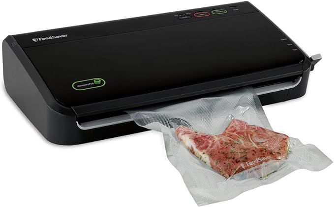 FoodSaver FM2100-000 Vacuum Sealer Machine System with Starter Bags & Rolls | Safety Certified, B... | Amazon (US)