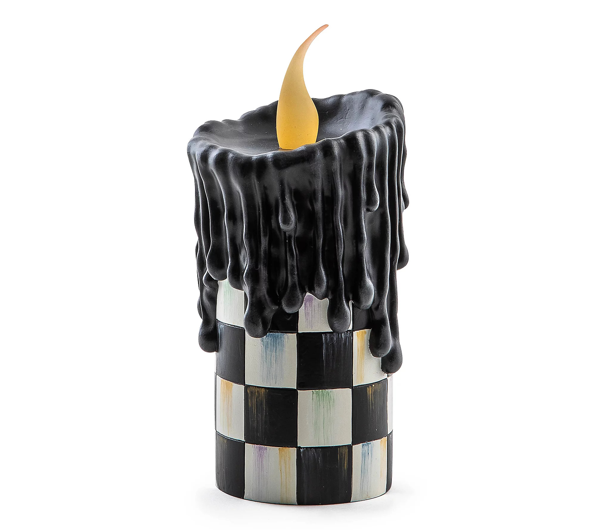 MacKenzie-Childs Courtly Check Melting Candle | QVC
