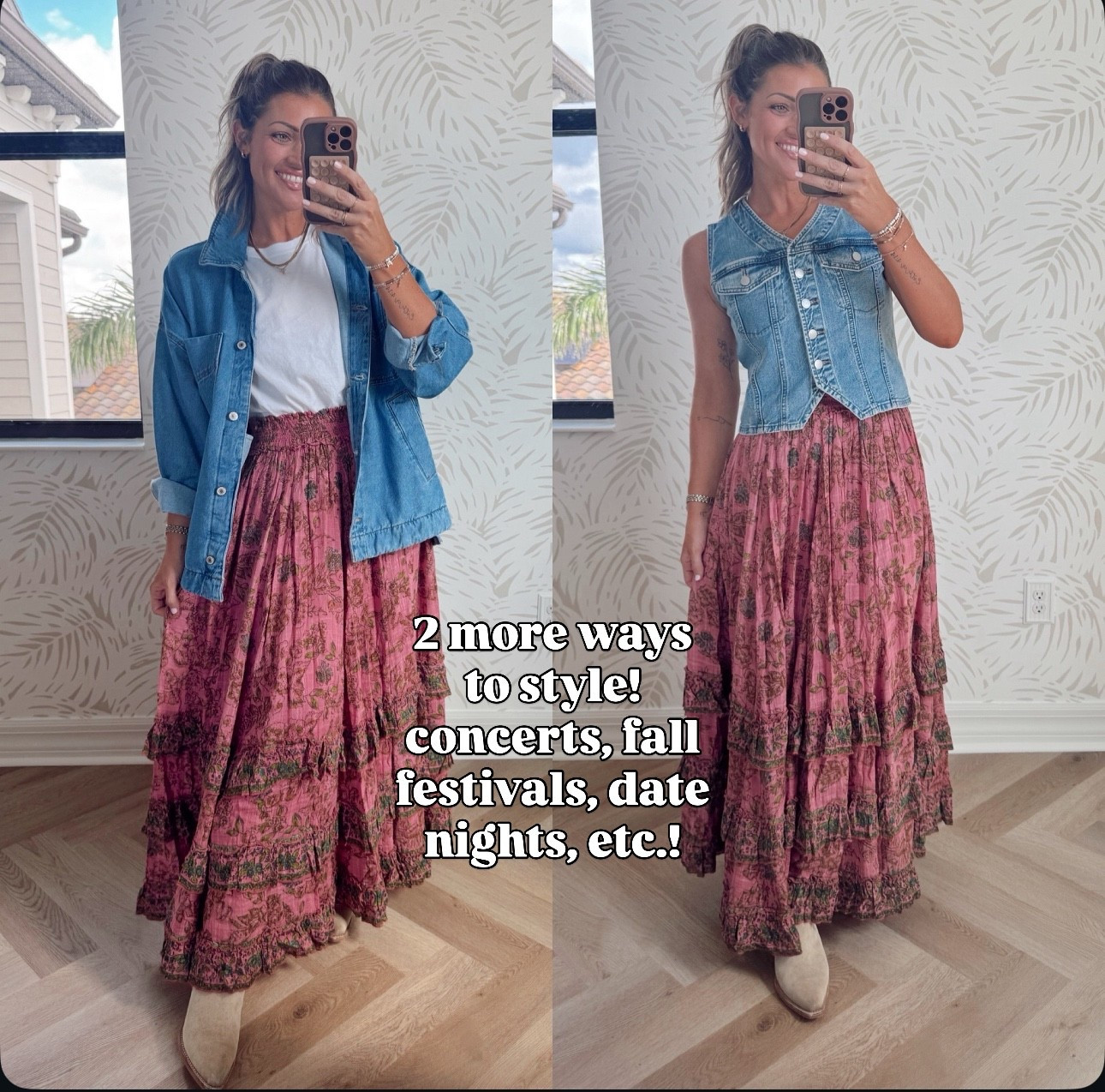 XS. Size down!

Perfect for family photos
Concert outfit
Fall trip
Fall break
Thanksgiving 