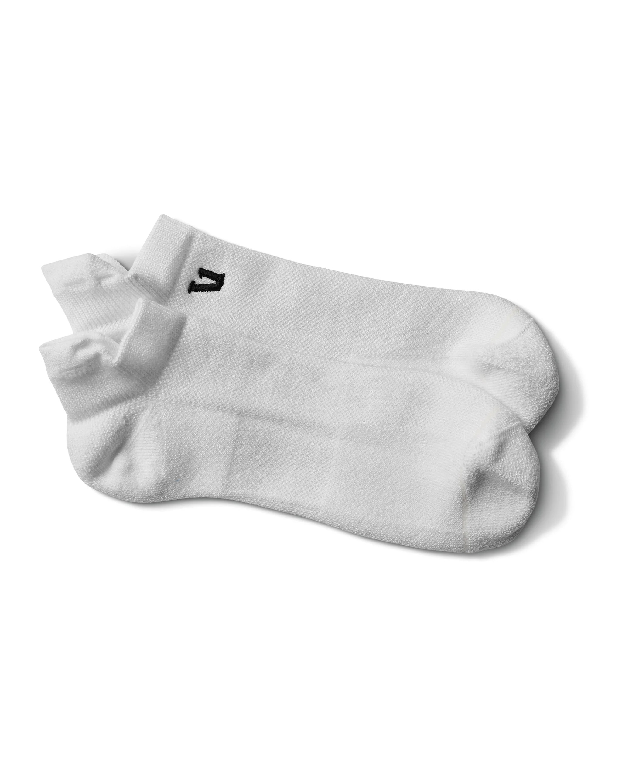 V1 Tab Sock | White | Vuori | Vuori Clothing (US & Canada)