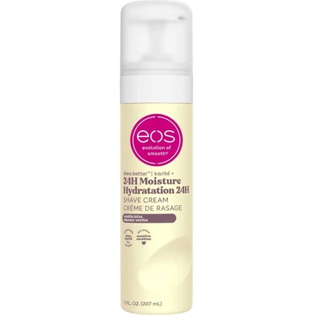 eos Shea Better Womens Shaving Cream, Vanilla Bliss, Smooth Skin Moisturizing Formula, 7 fl oz | Walmart (US)