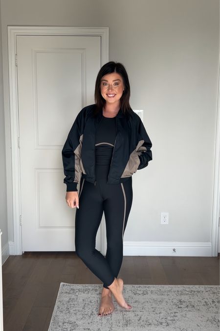 Abercrombie YPB Sale!! My favorite matching set. It’s 40% off plus an additional 20% off using code “AFSHELBY” I wear a medium regular in pants and jacket and curve love medium in tops  

#LTKcurves #LTKfit #LTKsalealert