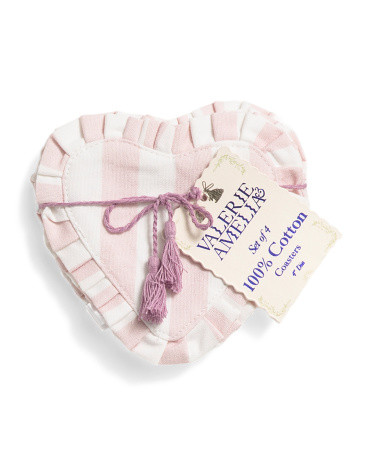 Set Of 4 Heart Coasters | Kitchen & Dining Room | Marshalls | Marshalls