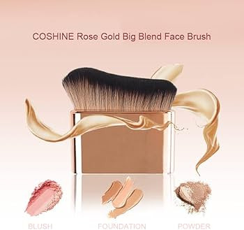 COSHINE Big Self Tanning Blend Brush, Professional Self Tanner, Kabuki, Powder, Foundation, Blush... | Amazon (US)