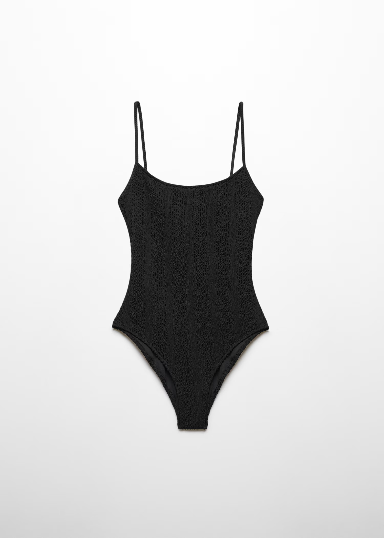 Textured swimsuit | MANGO (UK)