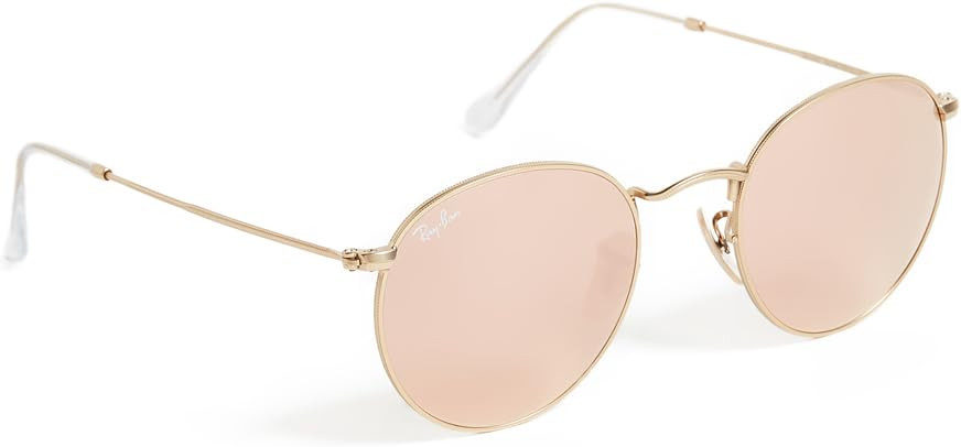 Ray-Ban Rb3447 Round Metal Sunglasses | Amazon (US)