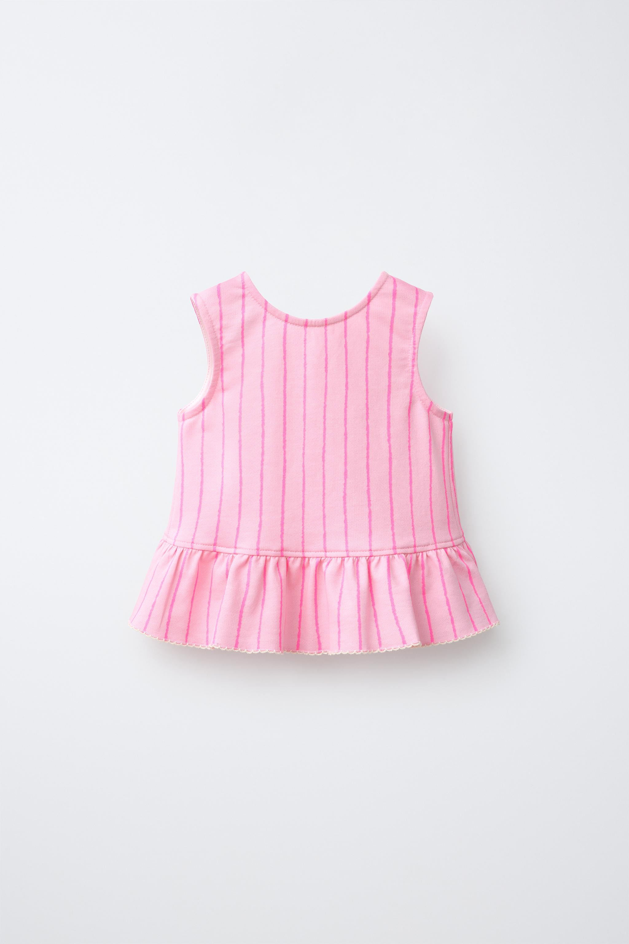 CONTRAST STRIPE TOP | Zara US