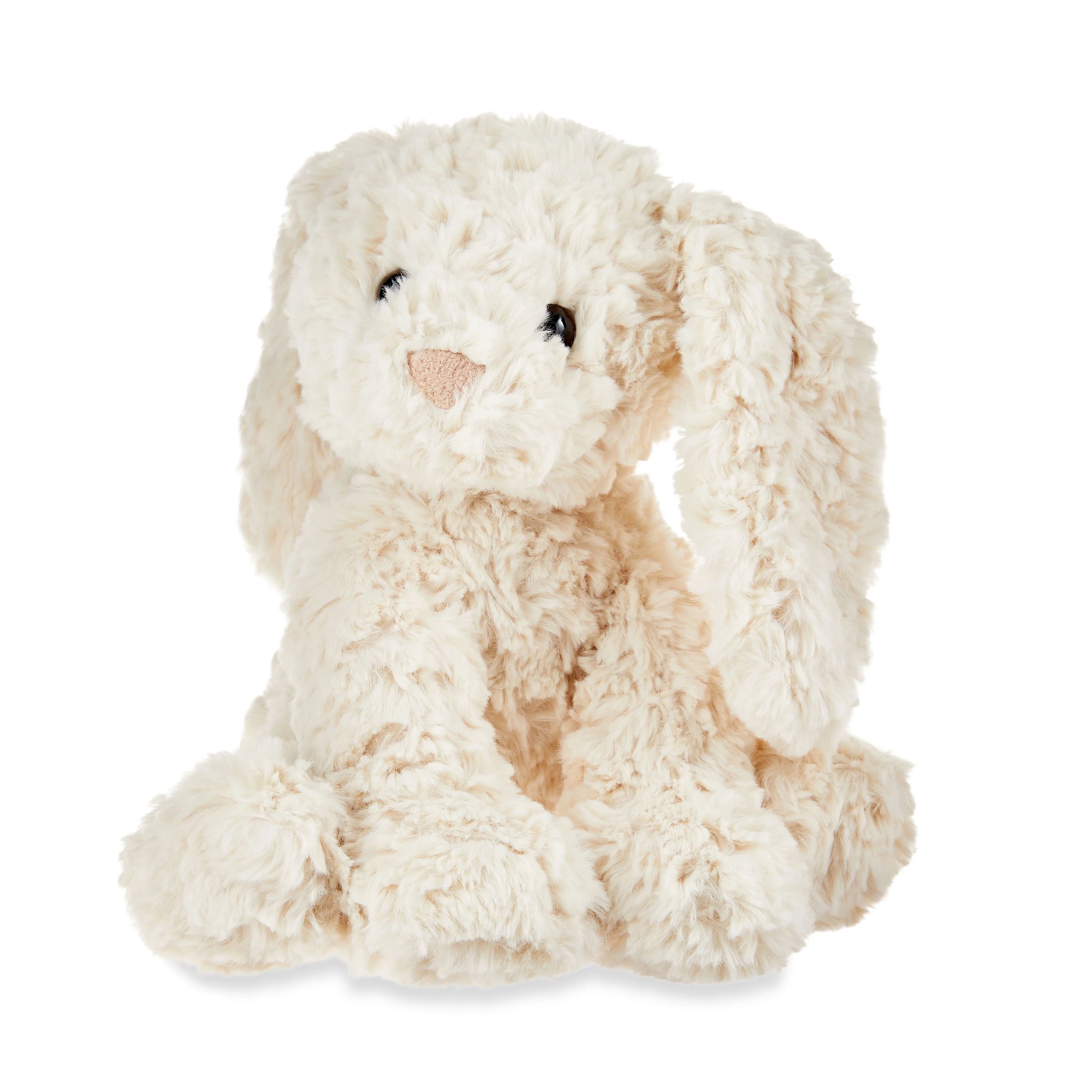 Easter Plush Fluffy White Bunny, 12 in, Way To Celebrate | Walmart (US)