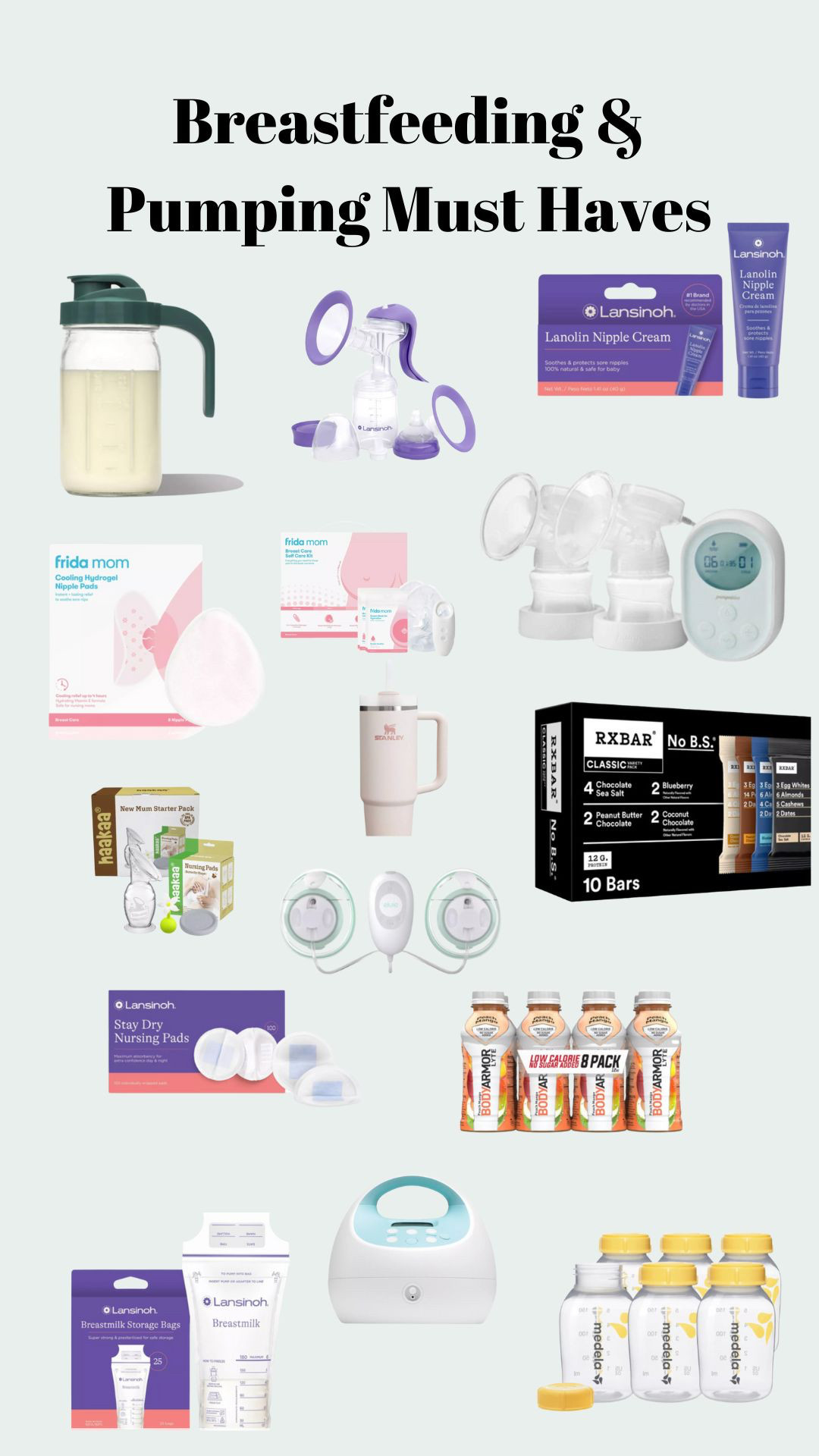 Breastfeeding & Pumping Must Haves for Moms

#Breastfeeding #Pumping #nursingmusthaves #breastfeedingmusthaves #pumpingmusthaves 

 #LTKBaby #LTKKids #LTKFamily