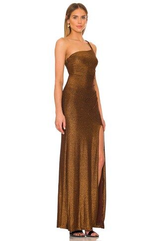 Auburn Gown in Copper | Revolve Clothing (Global)
