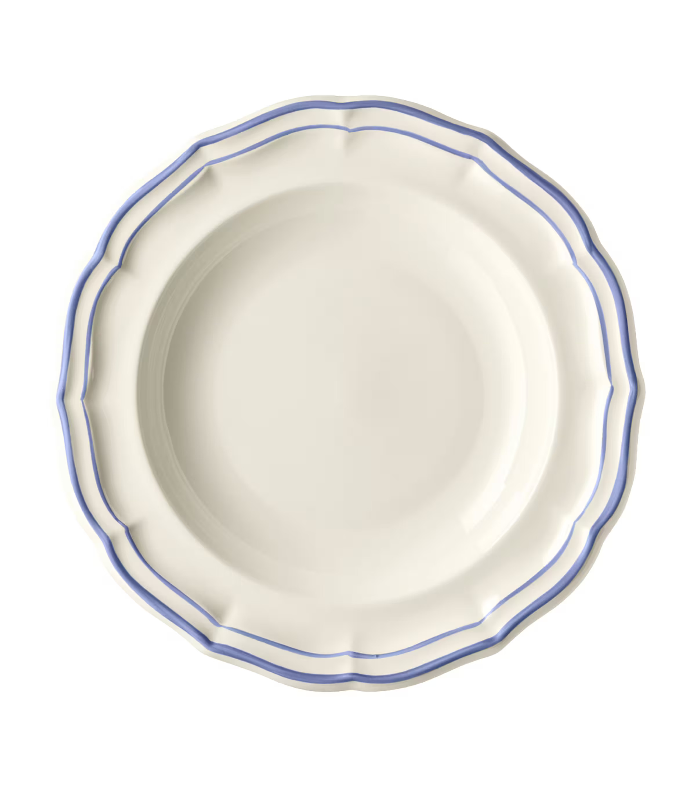 Set of 4 Filet Bleu Soup Plates | Harrods