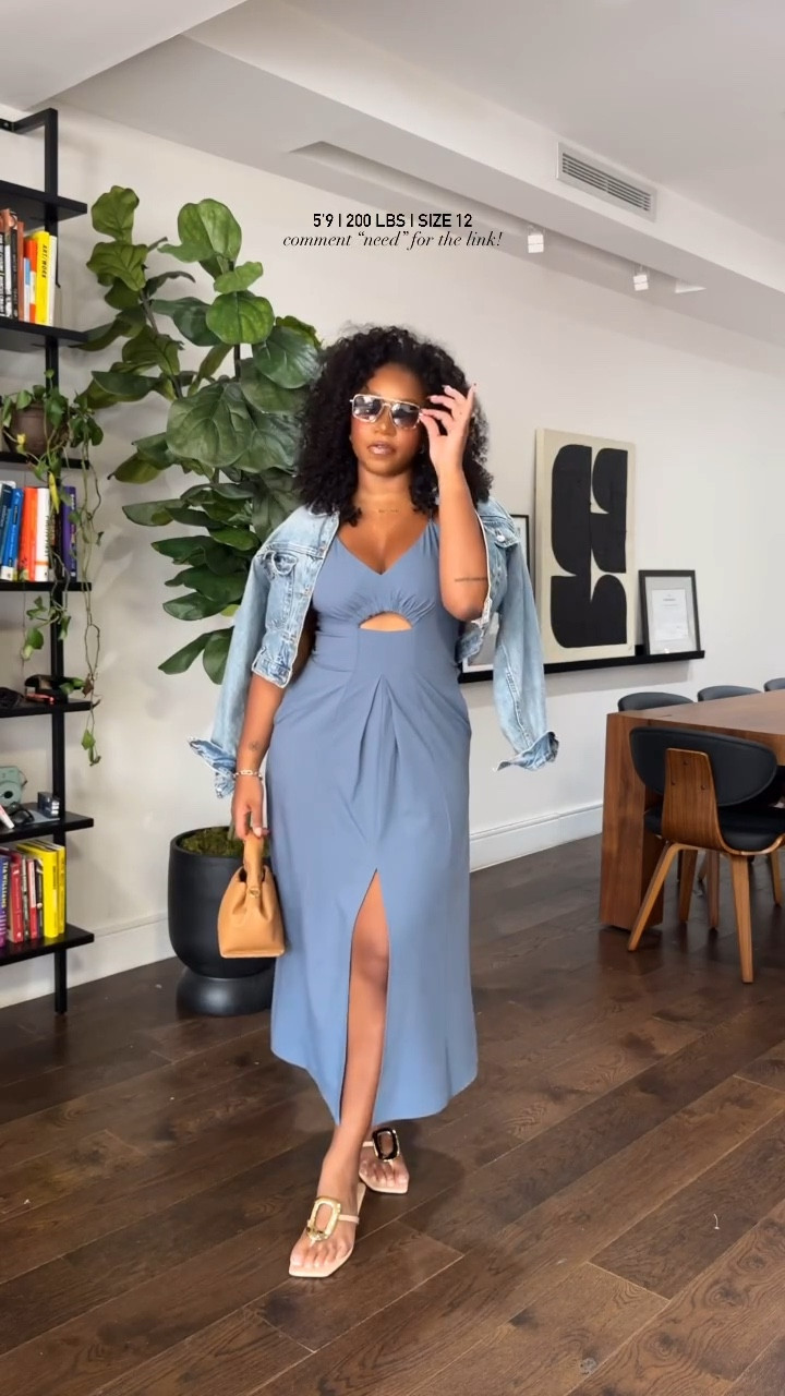 Love this look! I am 5’9 200 lbs wearing a medium in the dress! Jean jacket is old Zara so I am linking similar

#LTKmidsize #LTKstyletip #LTKfindsunder100